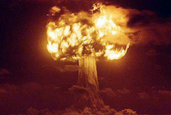 США произвели взрыв водородной бомбы на атолле Бикини