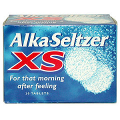 Начался выпуск средства против тошноты и похмелья "Alka Seltzer"
