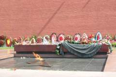 У Кремлевской стены состоялось торжественное захоронение останков Неизвестного солдата
