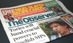 В Лондоне вышел первый номер еженедельной воскресной газеты «The Observer»