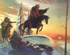 После долгой осады монголо-татарские войска ворвались в Киев
