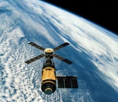 Состоялся вывод на орбиту орбитальной станции «Скайлэб» (США)