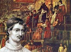 В Венеции инквизицией арестован итальянский философ Джордано Бруно, обвинённый в ереси