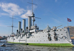 На верфи «Новое Адмиралтейство» в Петербурге начато строительство крейсера «Аврора»