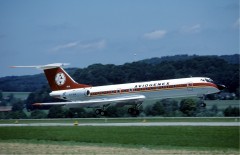 Состоялся первый полёт самолёта Ту-134