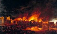 5 сентября 1666 г. 344 года назад закончился Великий пожар в Лондоне, продолжавшийся несколько дней и уничтоживший треть города