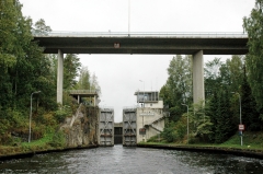 Открытие Сайменского канала в Финляндии в честь коронации императора Всероссийского (и Великого князя Финляндского) Александра II