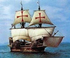 Британский мореплаватель и пират Фрэнсис Дрейк вернулся в Плимут из кругосветного путешествия