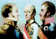 В Париже Австрия, Пруссия и Россия заключили Священный союз