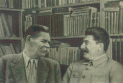 Высшие руководители страны встретились с писателями у М. Горького в его доме на Малой Никитской