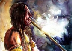 Христофор Колумб познакомился со странным обычаем в индейском селении — табакокурением