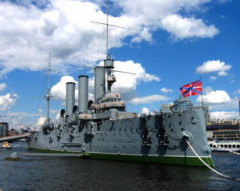 В Санкт-Петербурге поставлен на вечную стоянку крейсер «Аврора»