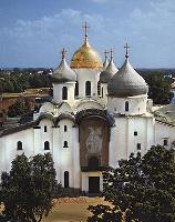 В Великом Новгороде началось строительство Софийского собора
