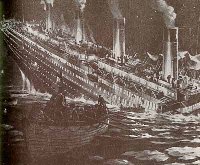 Столкновение Титаника с айсбергом